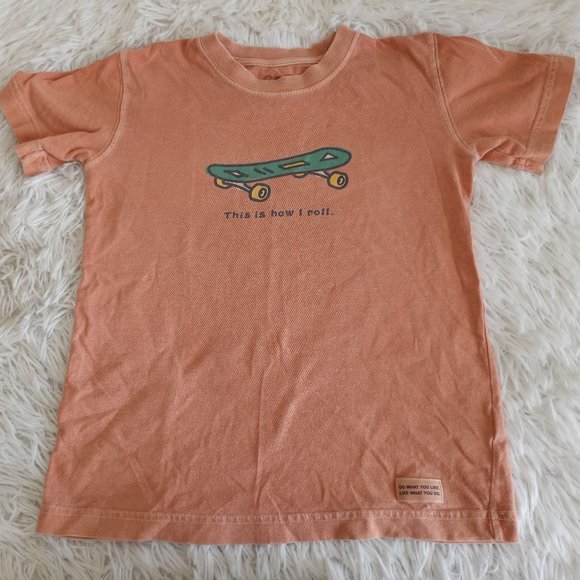 Life Is Good Kids Boys T Shirt Small 